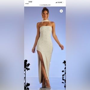 Oh Polly embellished maxi